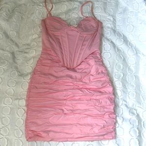 Babyboo pink mini hoco dress xs